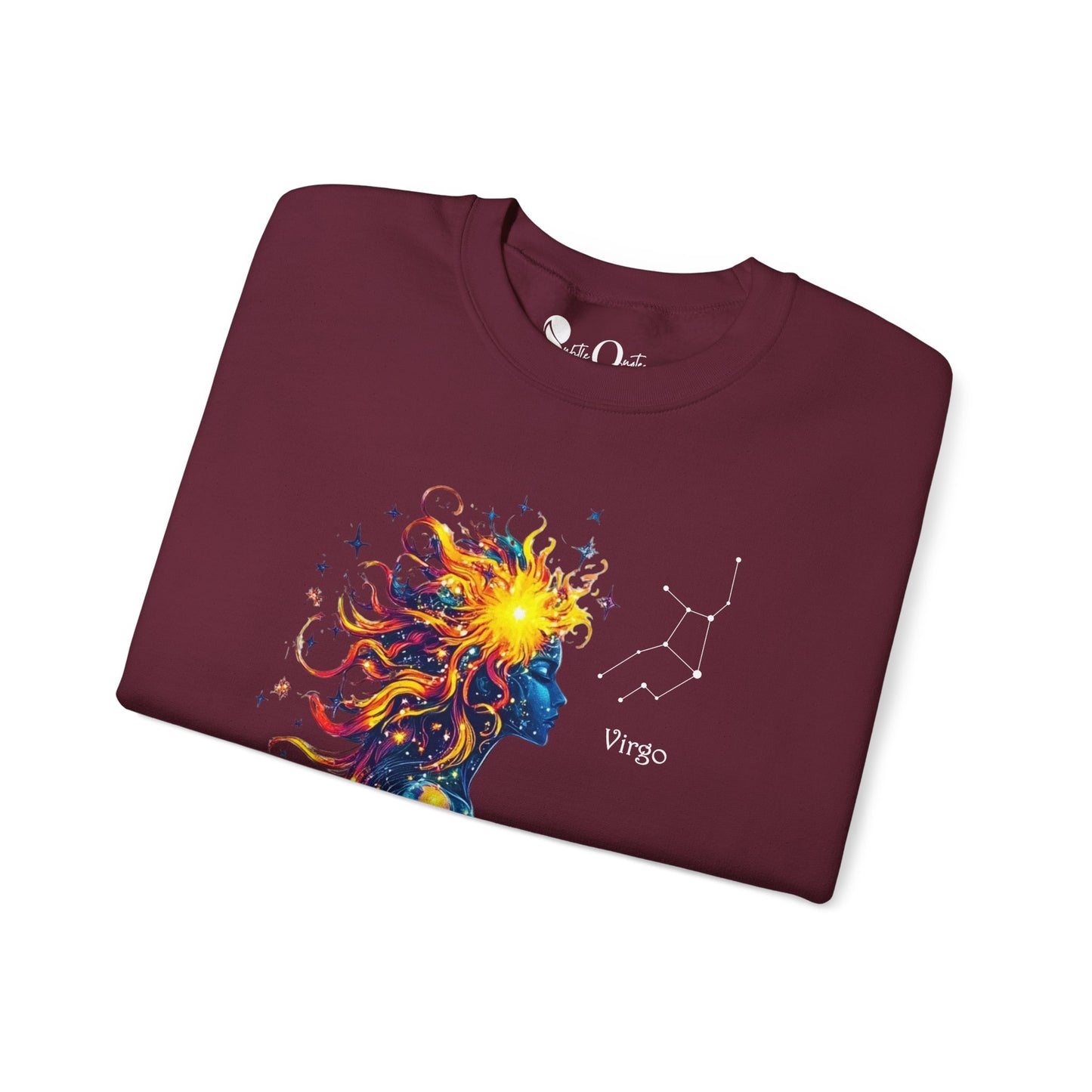Virgo Goddess Astraea Heavy Blend™ Crewneck Sweatshirt | Zodiac Line