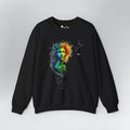 Leo Zodiac Sweatshirt Black Sweatshirt