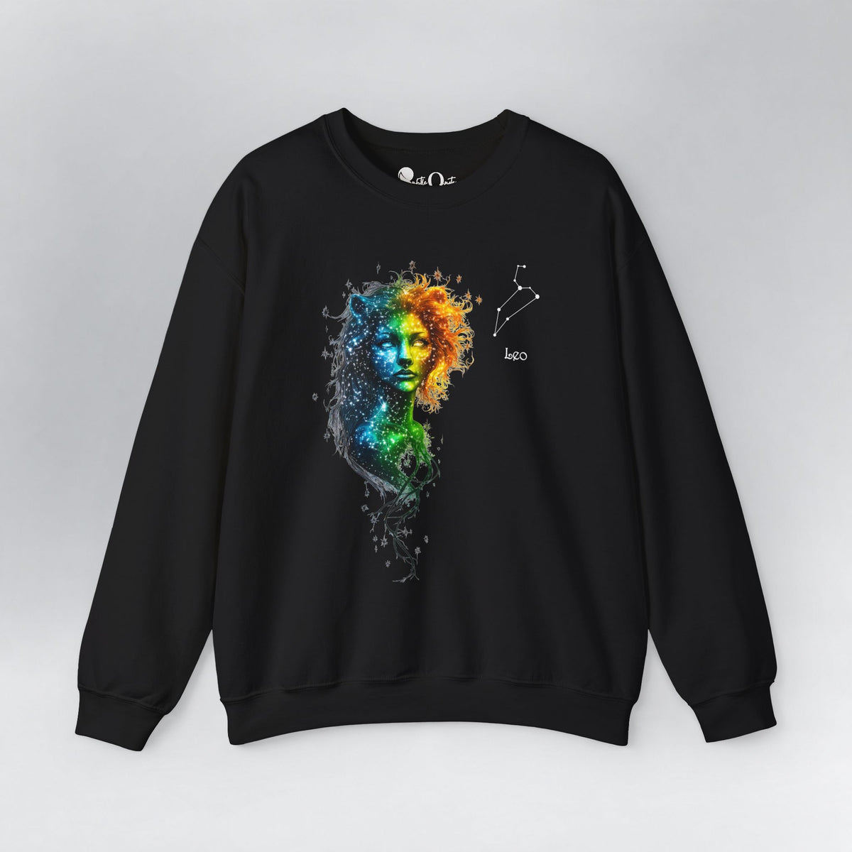 Leo Zodiac Sweatshirt Black Sweatshirt