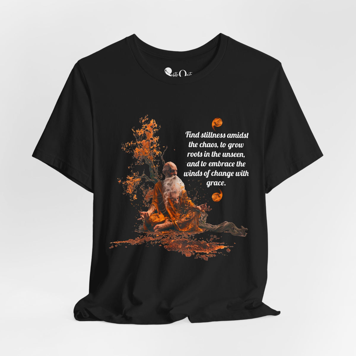 Stillness in Chaos Black T-Shirt