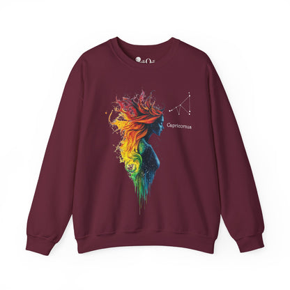 Capricorn Goddess Hestia Zodiac Sweatshirt