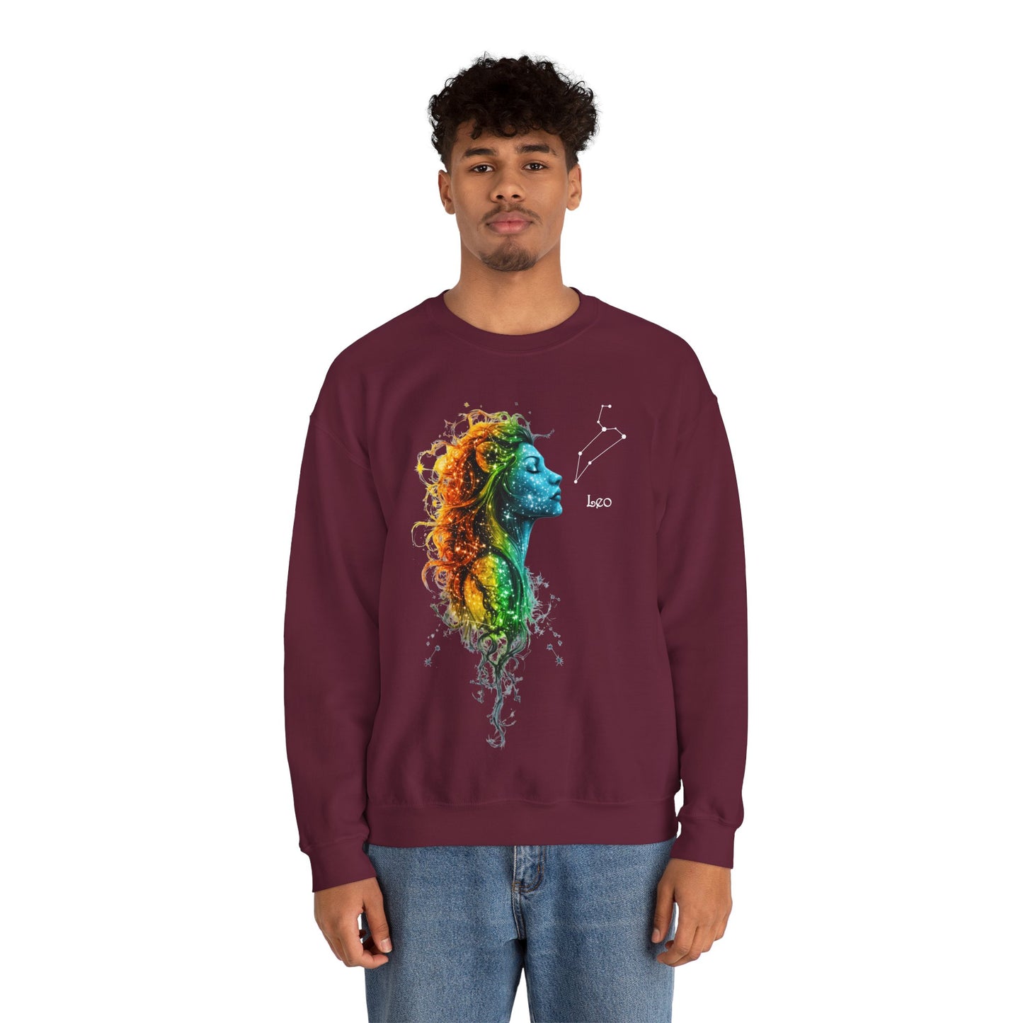 Leo I Heavy Blend™ Crewneck Sweatshirt | Zodiac Line