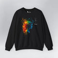 Taurus Zodiac Sweatshirt Black Sweatshirt