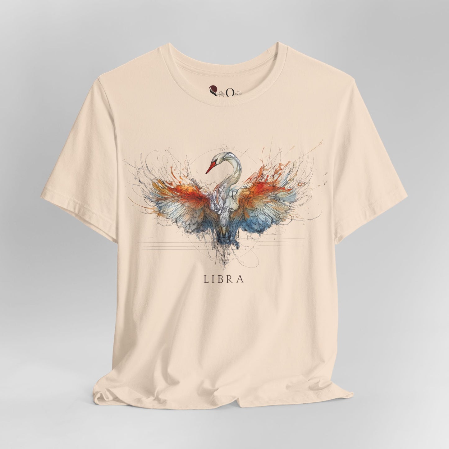 Libra Swan Zodiac T-Shirt