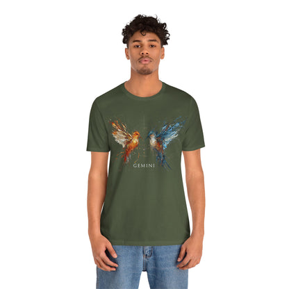 Gemini Hummingbird Dark | Zodiac Line