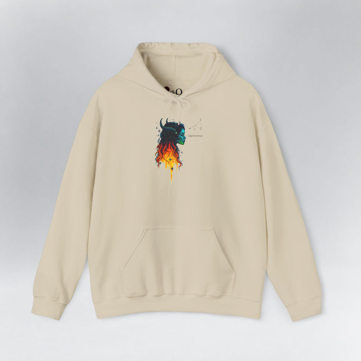 Capricorn I Zodiac Hoodie Sand Hoodie