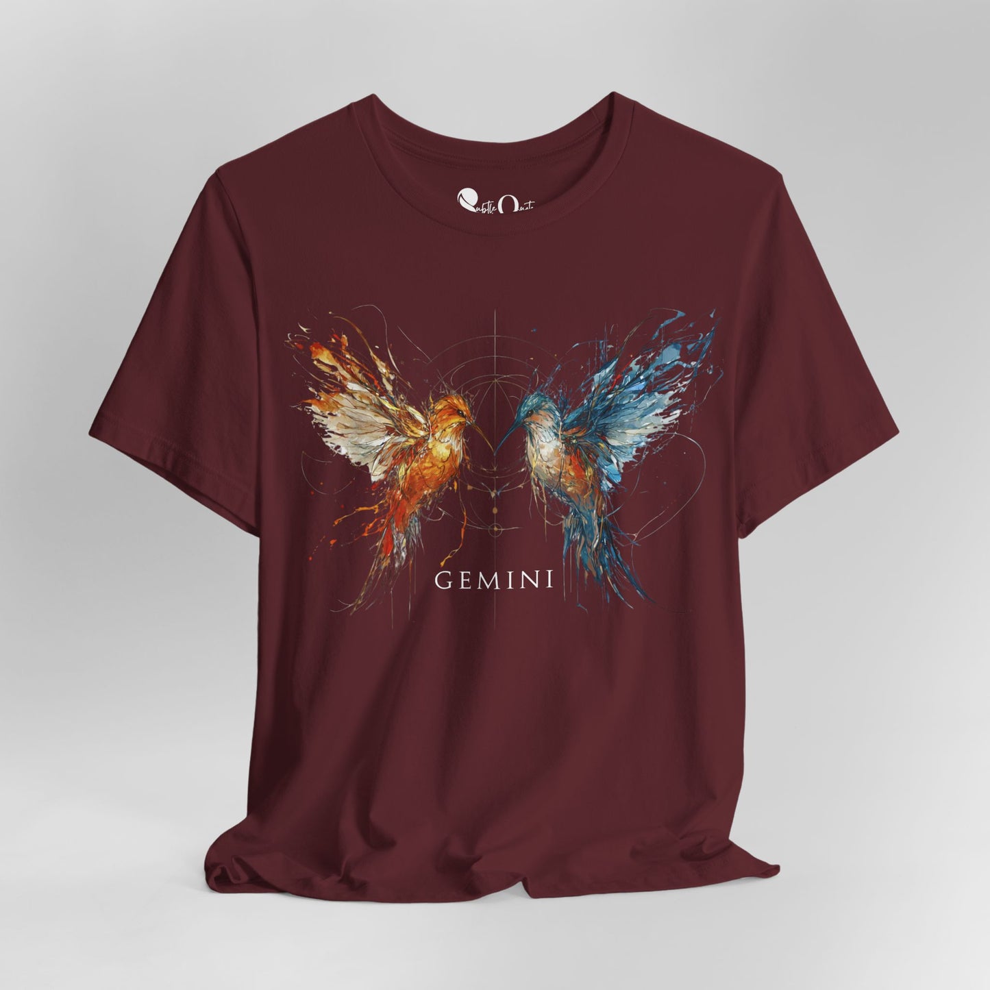 Gemini Hummingbird Dark | Zodiac Line