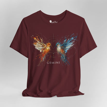 Gemini Hummingbird Dark | Zodiac Line