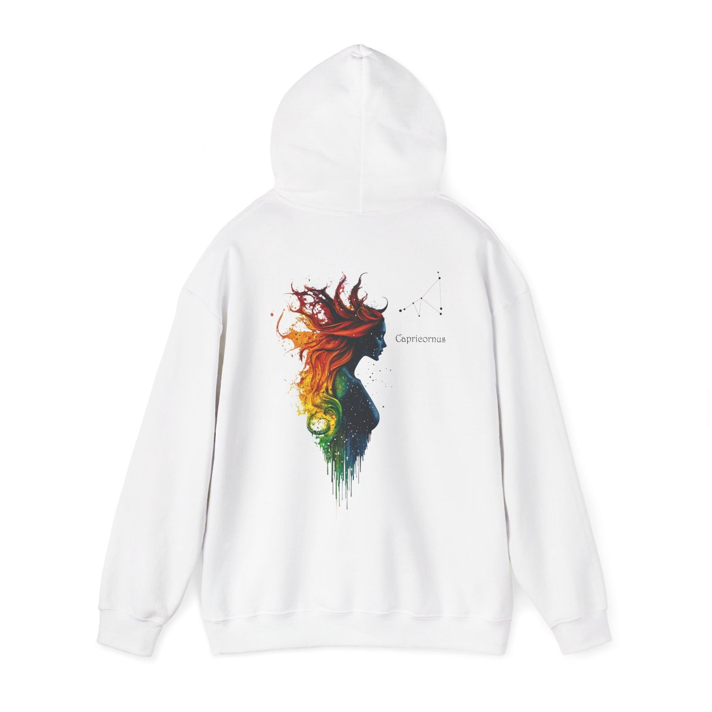 Capricorn Goddess Hestia Zodiac Hoodie White Hoodie