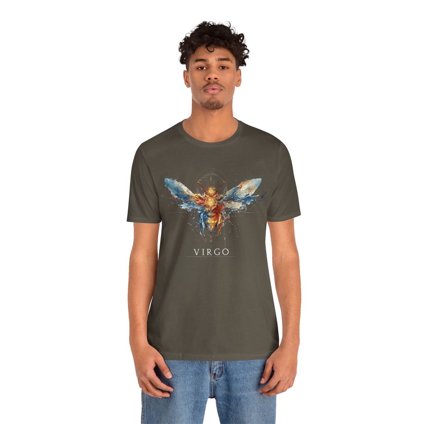 Virgo Honeybee Dark | Zodiac Line