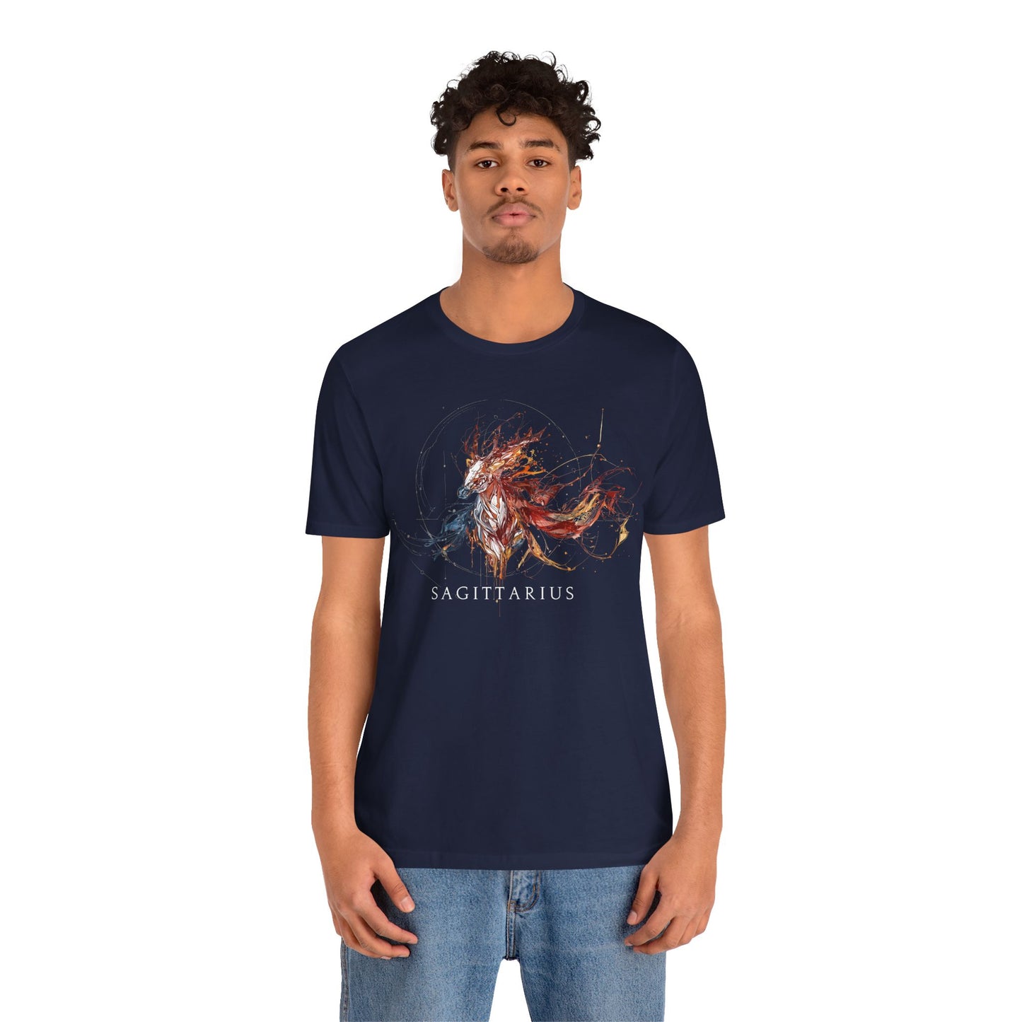 Sagittarius Horse Dark | Zodiac Line