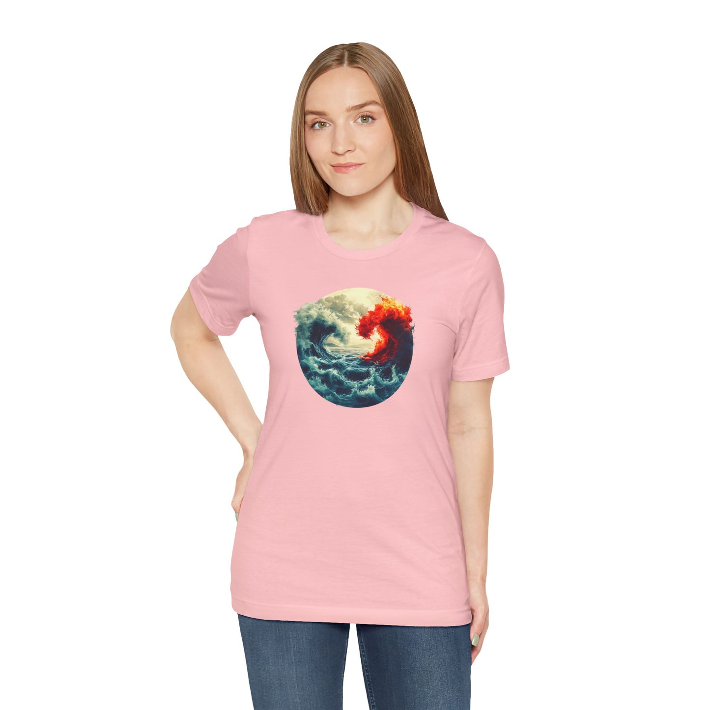 Elemental Harmony: Water and Fire