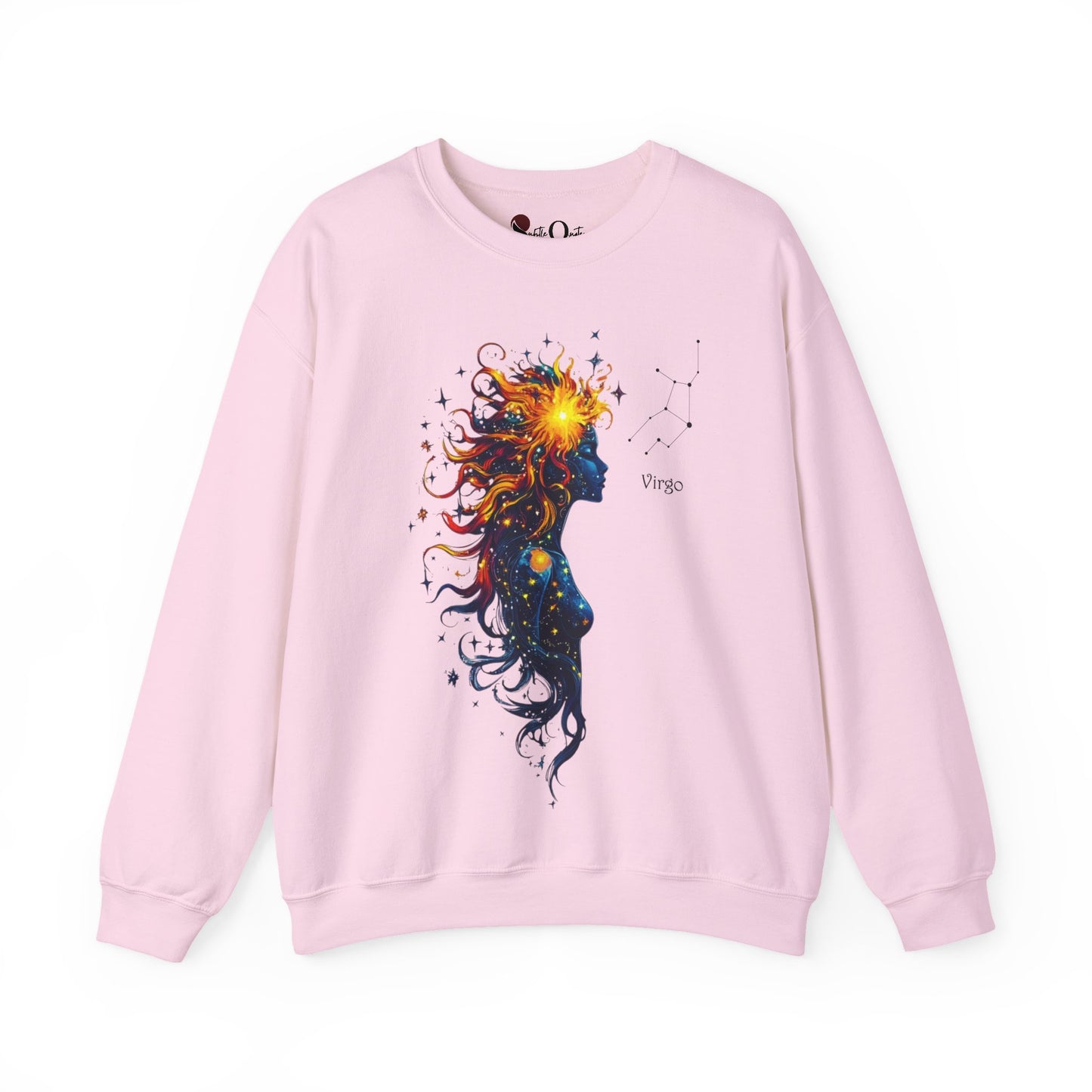 Virgo Goddess Astraea Heavy Blend™ Crewneck Sweatshirt | Zodiac Line