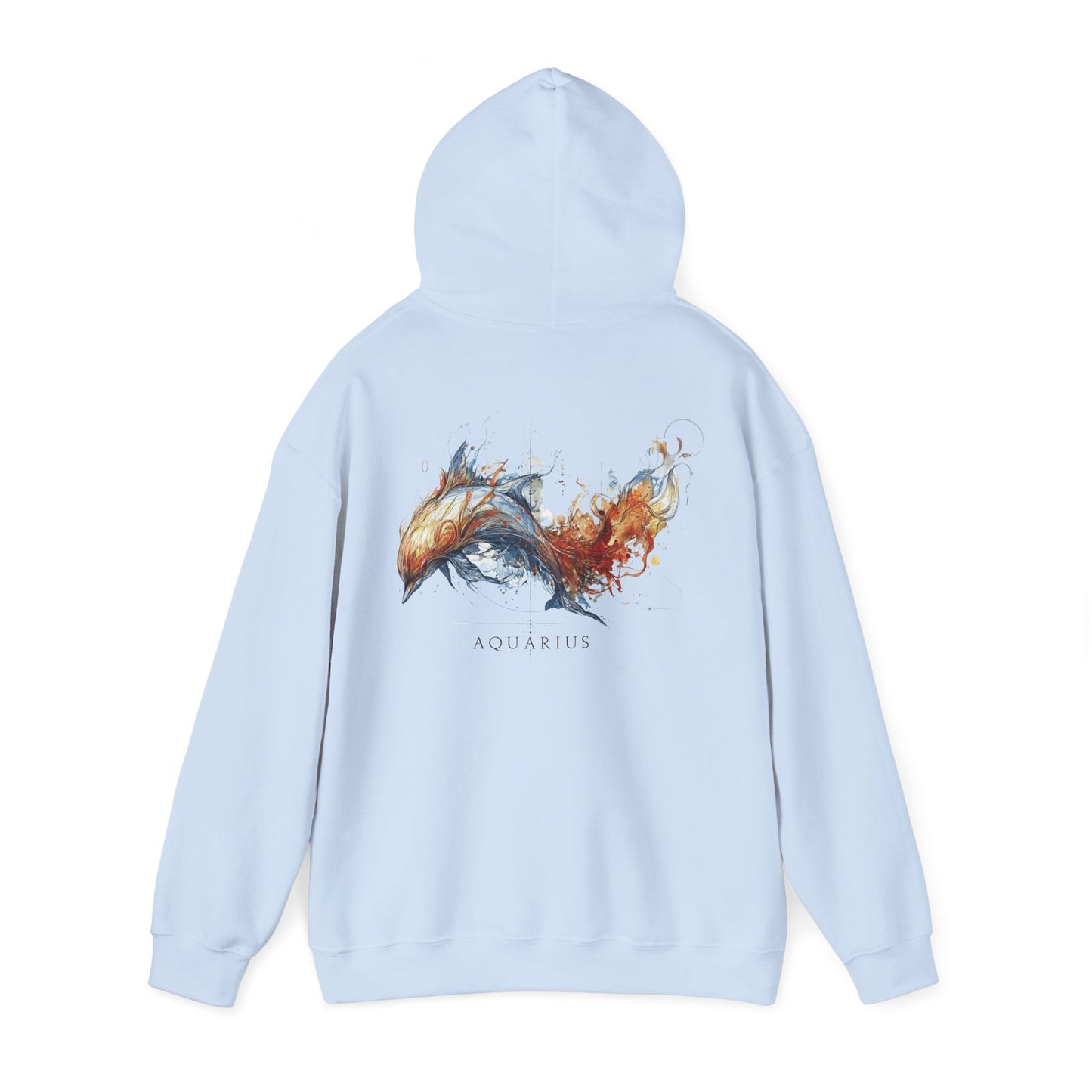 Aquarius Dolphin Zodiac Hoodie