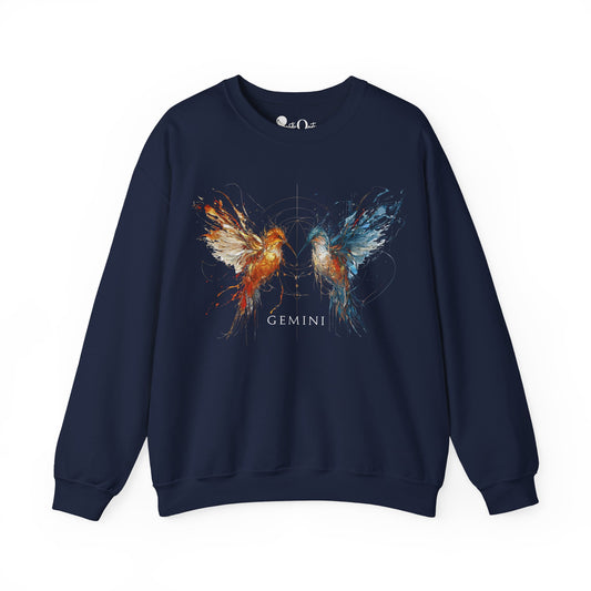 Gemini Hummingbird Zodiac Sweatshirt