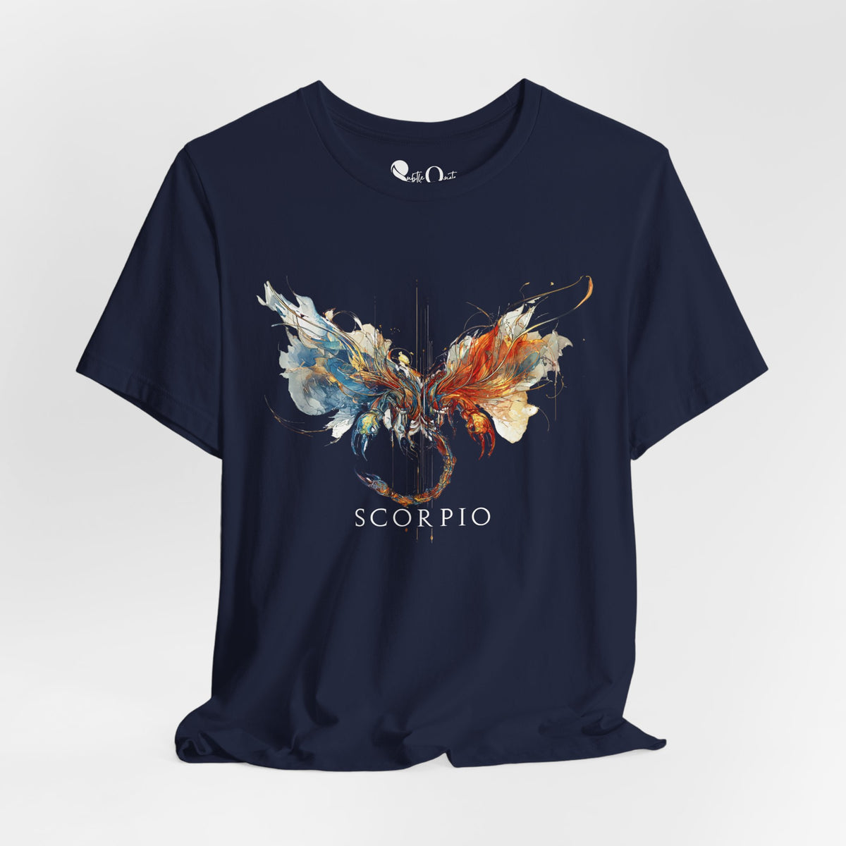 Scorpio Scorpion Zodiac T-Shirt Navy T-Shirt