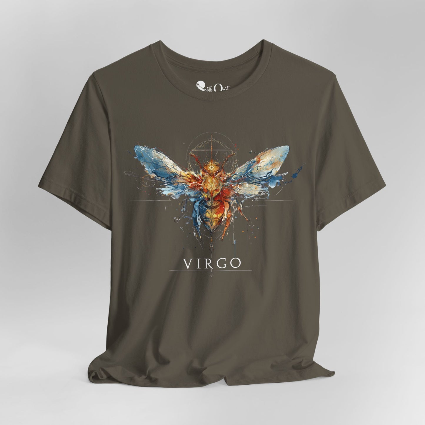 Virgo Honeybee Dark | Zodiac Line