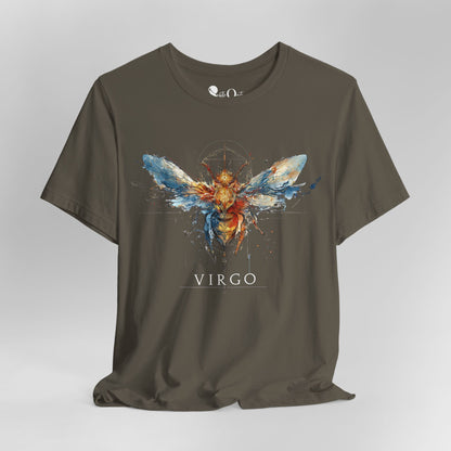 Virgo Honeybee Dark | Zodiac Line