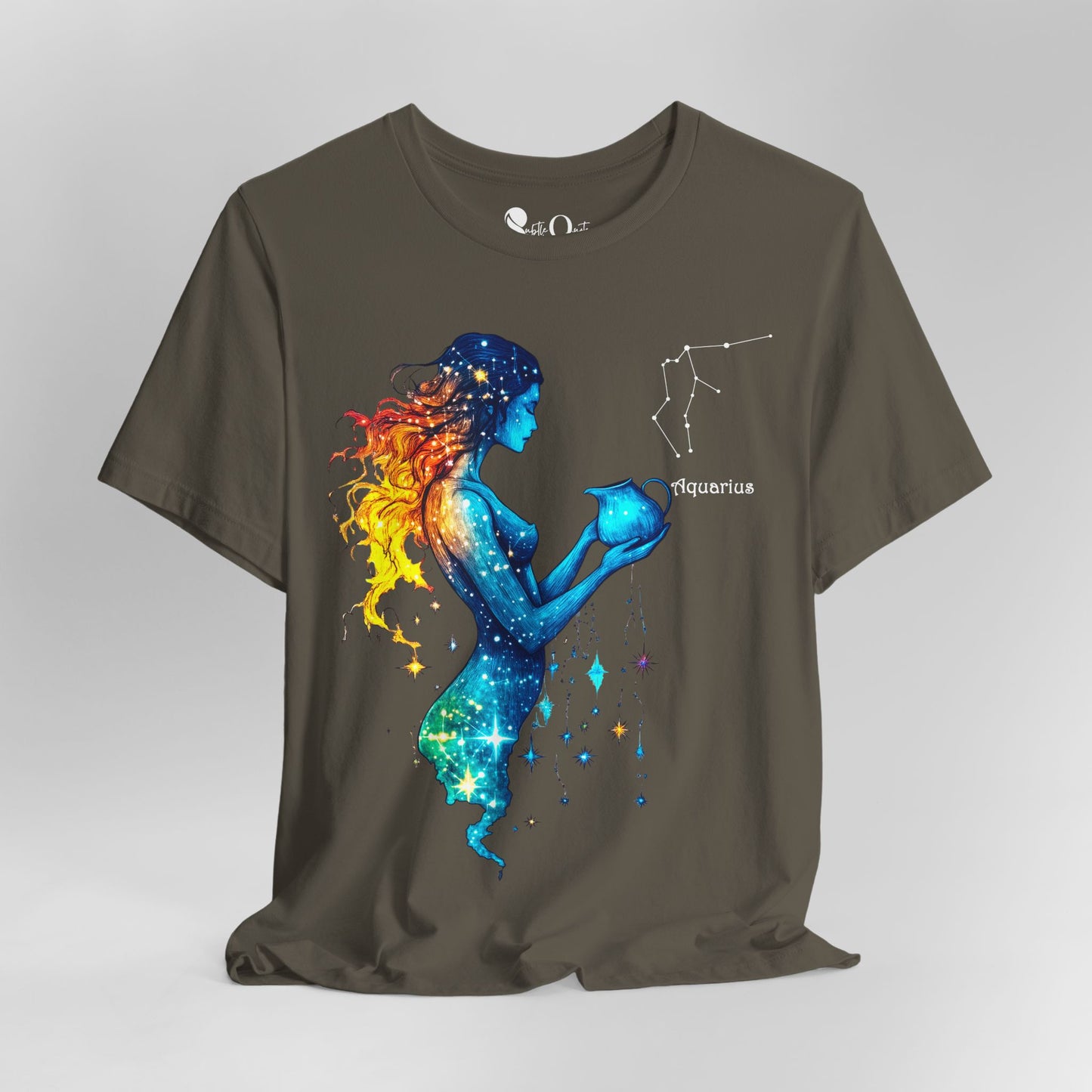 Aquarius Dark | Zodiac T-Shirt