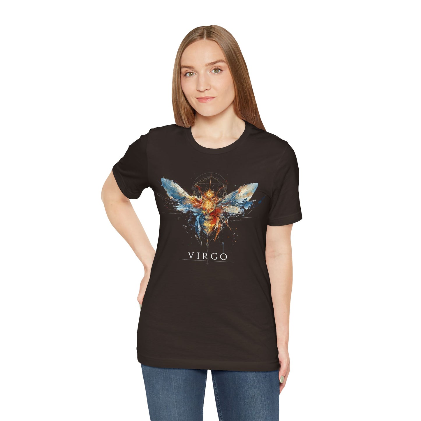 Virgo Honeybee Dark | Zodiac Line