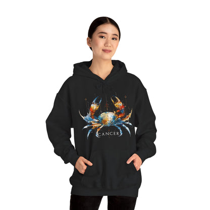 Cancer Crab Heavy Blend™ Hoodie  | Zodiac Line