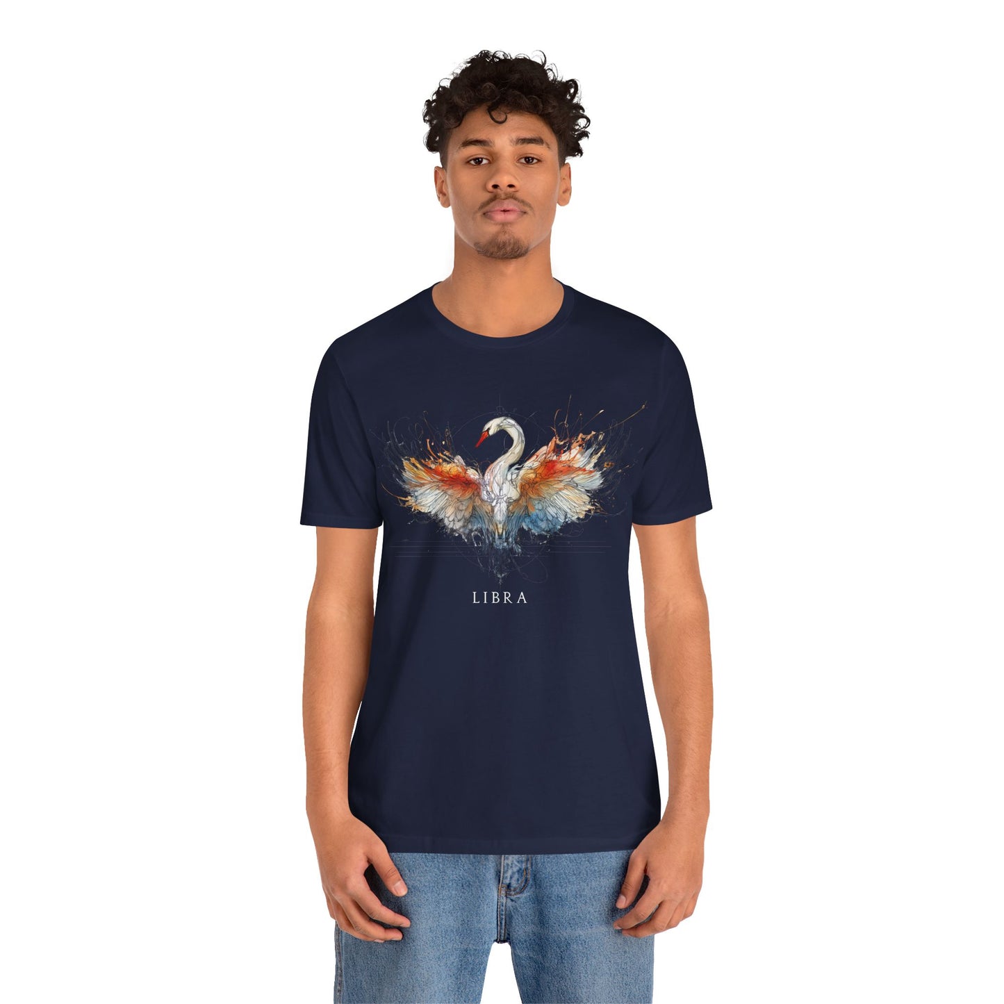 Libra Swan Dark | Zodiac Line