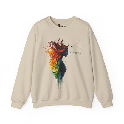 Capricorn Goddess Hestia Zodiac Sweatshirt