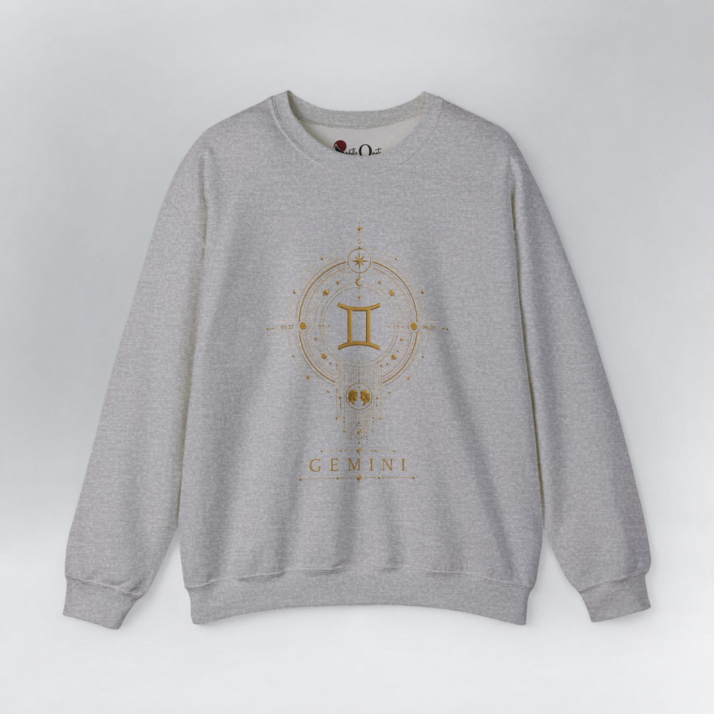 Gemini Medallion Zodiac Sweatshirt