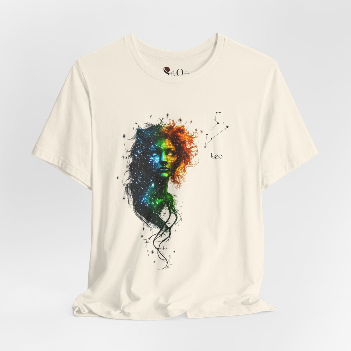 Leo I Zodiac T-Shirt Natural T-Shirt
