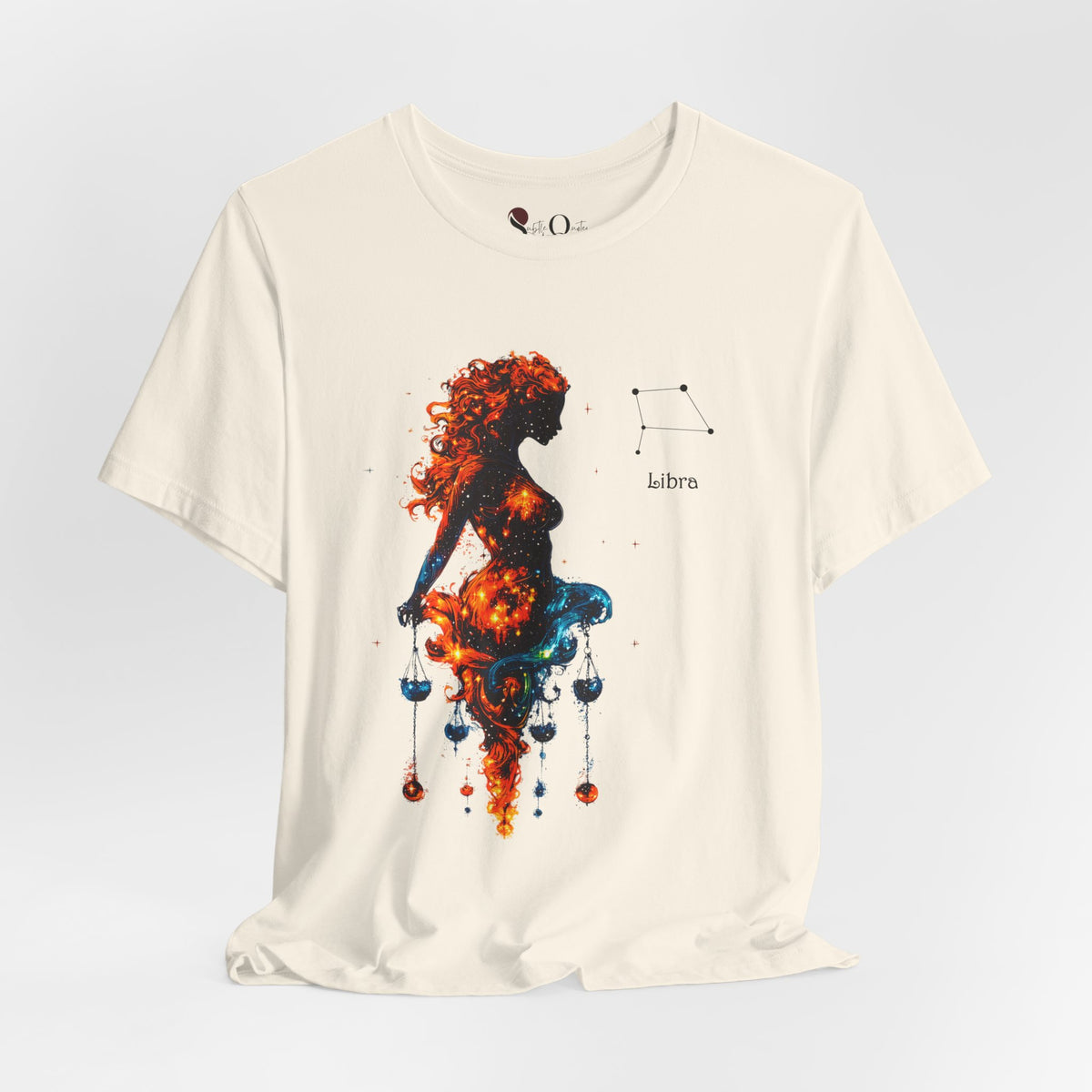 Libra Zodiac T-Shirt Natural T-Shirt