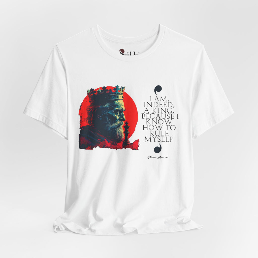Rule Thyself | Pietro Aretino White T-Shirt
