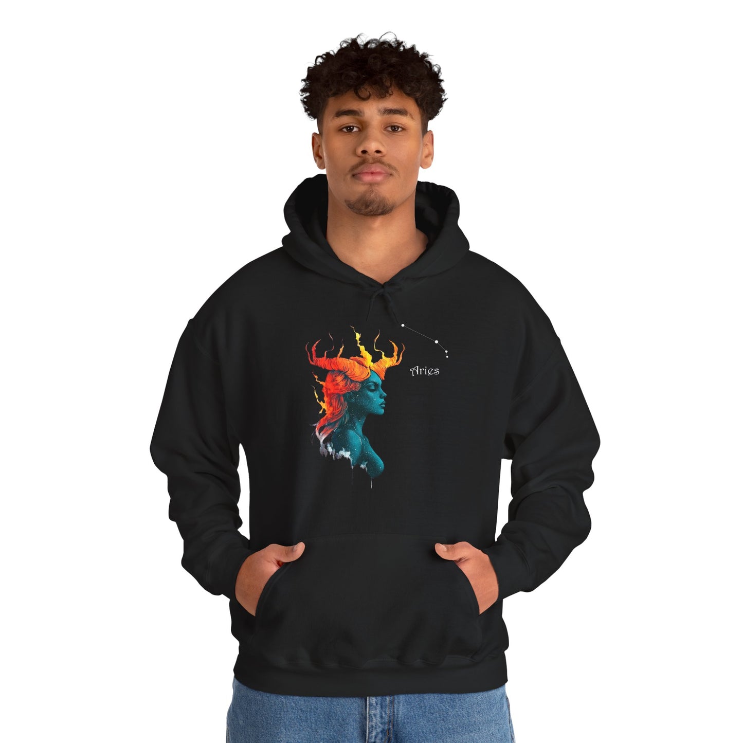 Aries I Heavy Blend™ Hoodie  | Zodiac Line