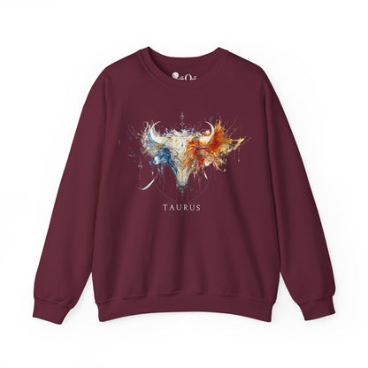 Taurus Bull Heavy Blend™ Crewneck Sweatshirt | Zodiac Line