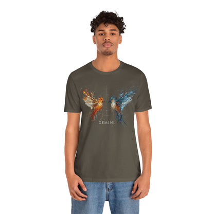 Gemini Hummingbird Dark | Zodiac Line