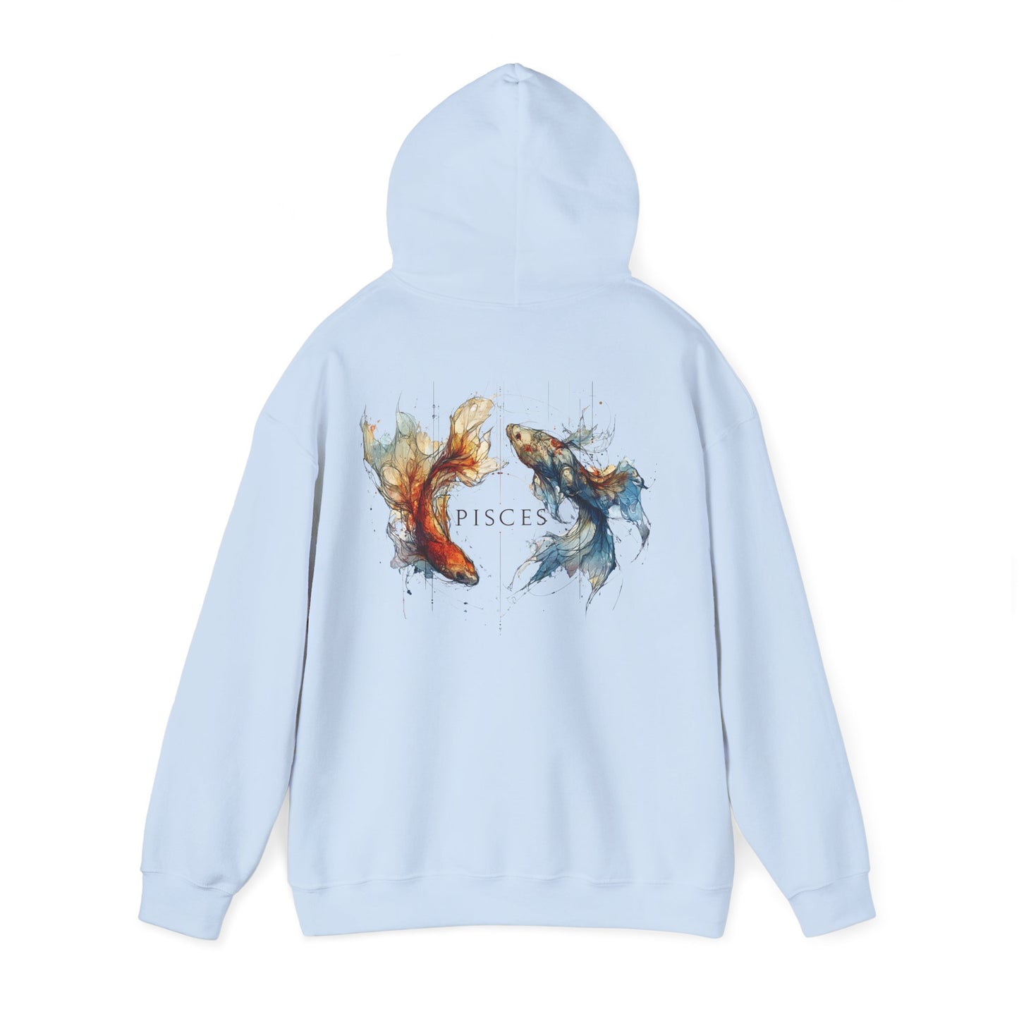 Pisces Koi Fish Zodiac Hoodie