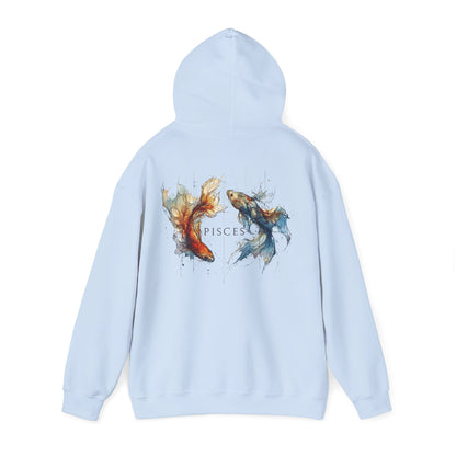 Pisces Koi Fish Zodiac Hoodie