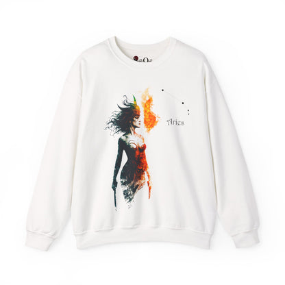 Aries Heavy Blend™ Crewneck Sweatshirt | Zodiac Line