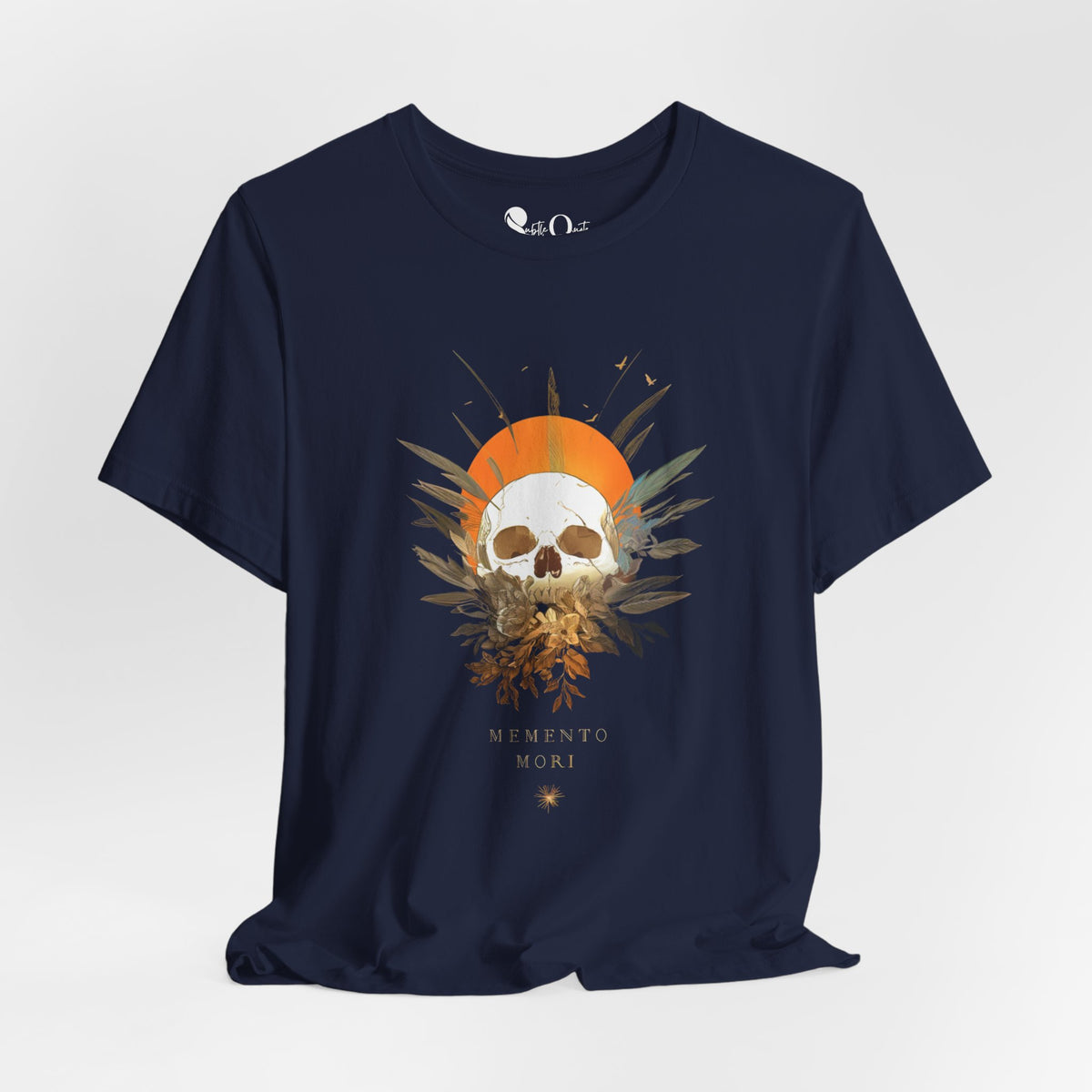 Mortal Sun | Memento Mori Navy T-Shirt