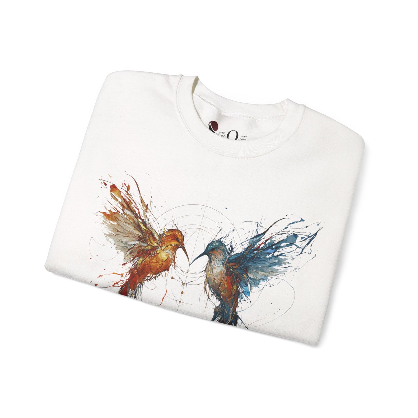 Gemini Hummingbird  Heavy Blend™ Crewneck Sweatshirt | Zodiac Line