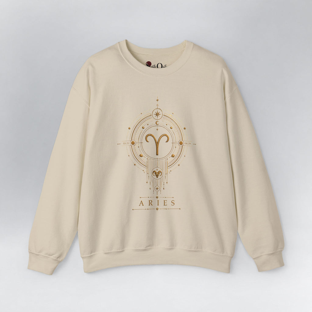 Aries Medallion Zodiac Sweatshirt