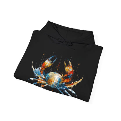 Cancer Crab Heavy Blend™ Hoodie  | Zodiac Line