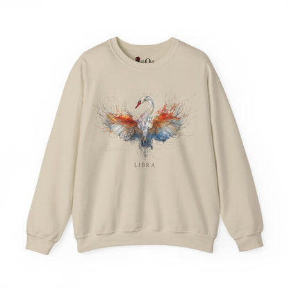 Libra Swan Zodiac Sweatshirt
