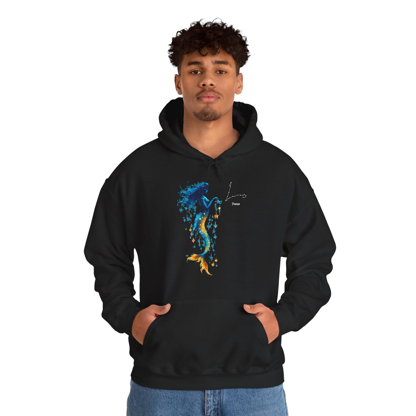 Pisces Heavy Blend™ Hoodie  | Zodiac Line