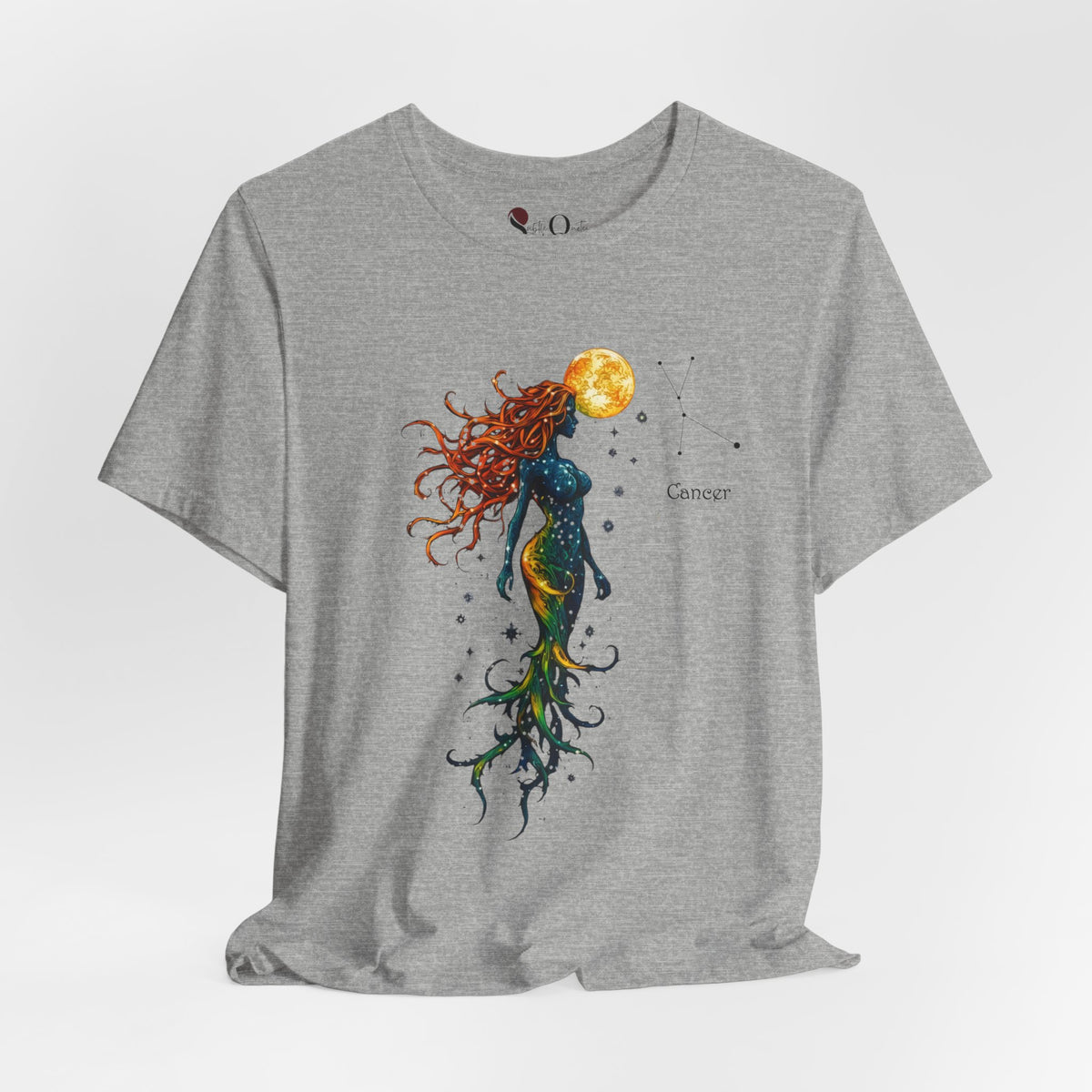 Cancer Zodiac T-Shirt Athletic Heather T-Shirt