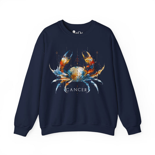 Cancer Crab Zodiac Sweatshirt