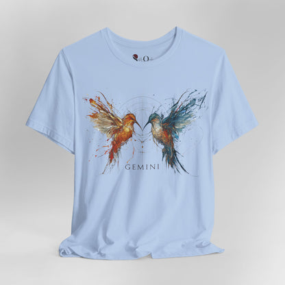 Gemini Hummingbird Zodiac T-Shirt