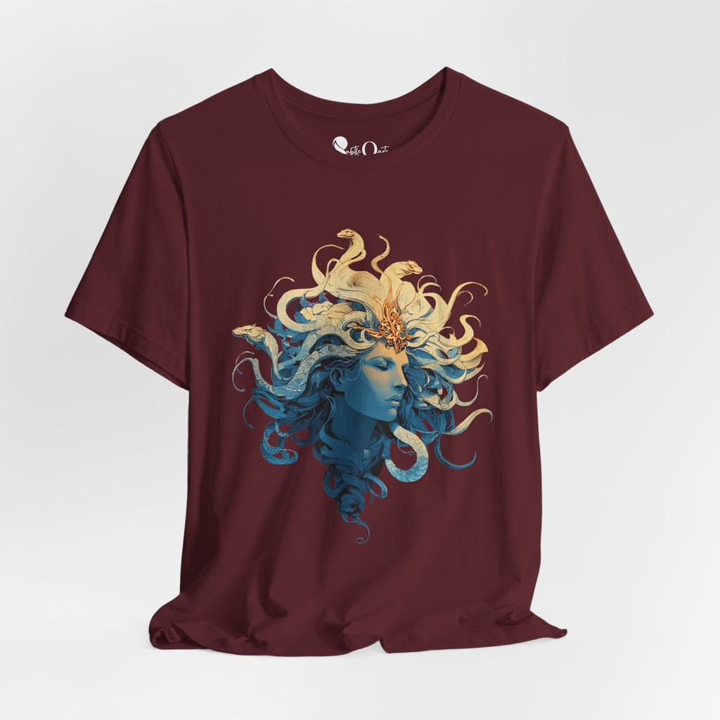Nocturne Medusa Maroon T-Shirt