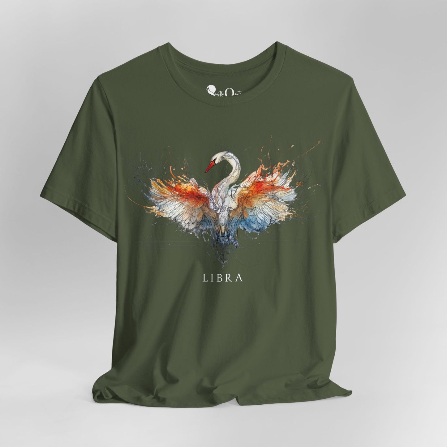 Libra Swan Dark | Zodiac Line