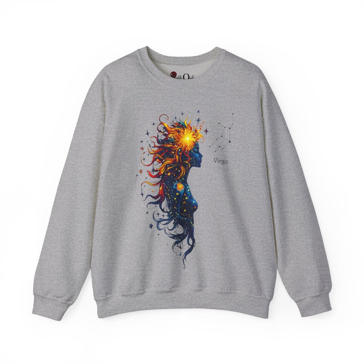 Virgo Goddess Astraea Heavy Blend™ Crewneck Sweatshirt | Zodiac Line