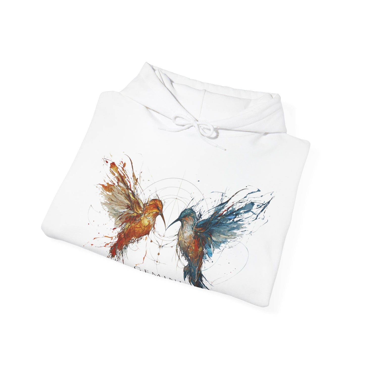 Gemini Hummingbird Heavy Blend™ Hoodie  | Zodiac Line